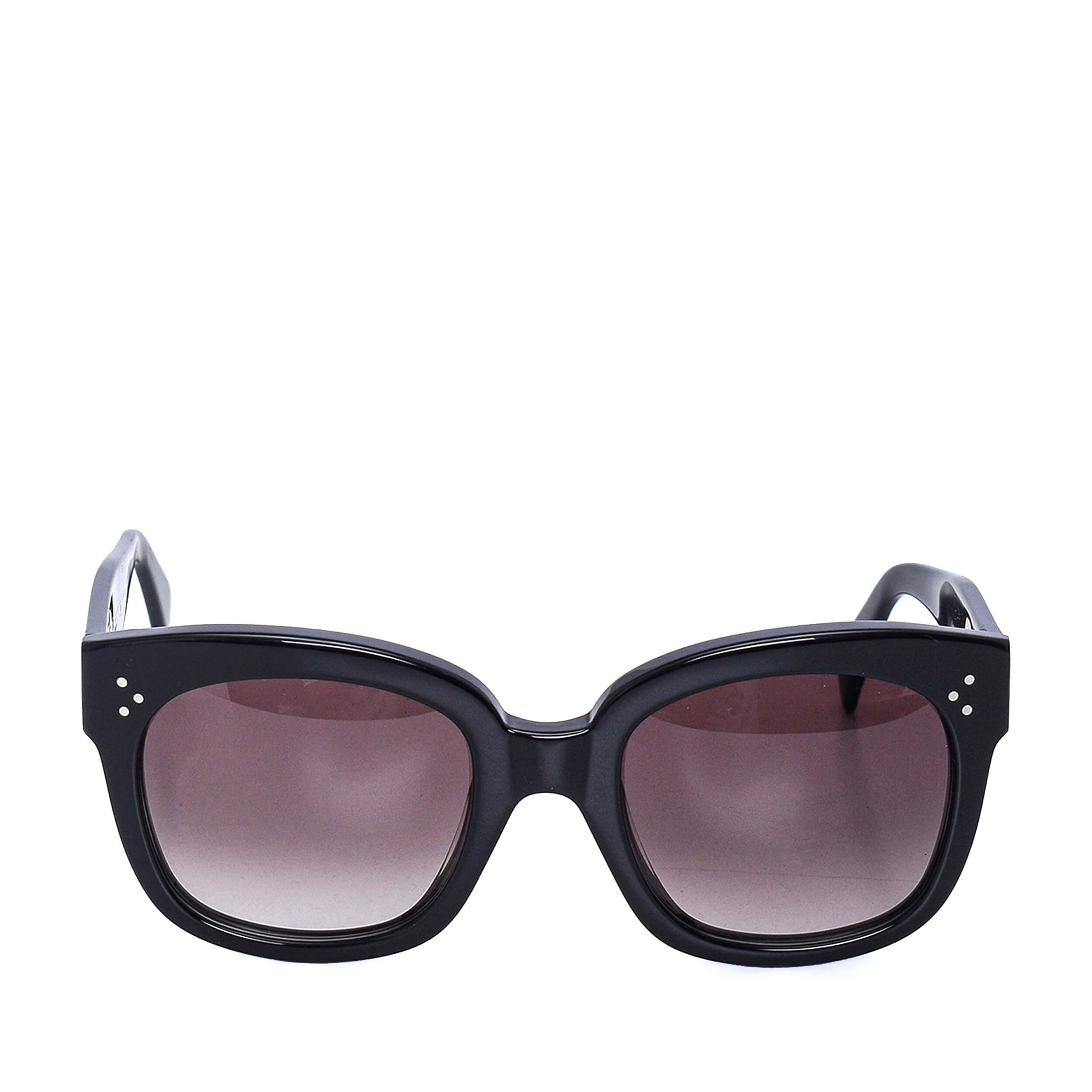 Celine - Black Acetate Classic Sunglasses
